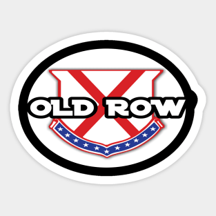 Old row shaker Sticker